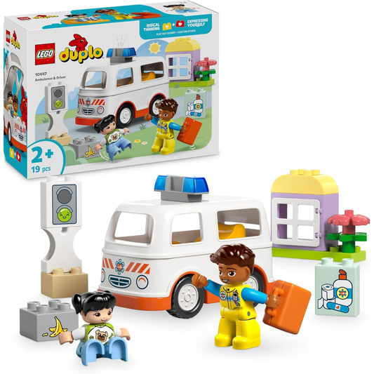 LEGO Ambulanza e autista 10447