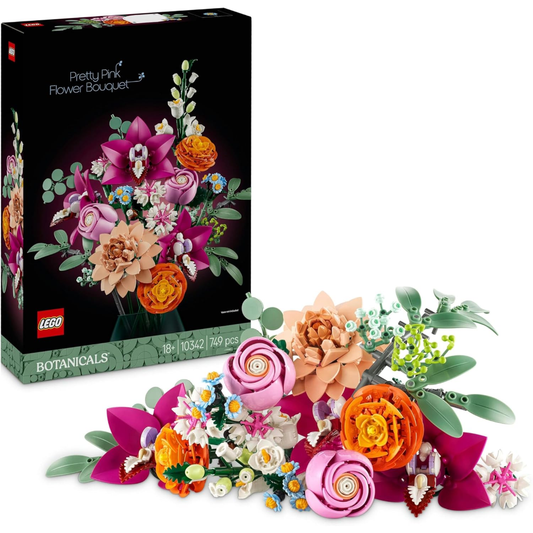LEGO Bouquet Di Fiori Rosa 10342