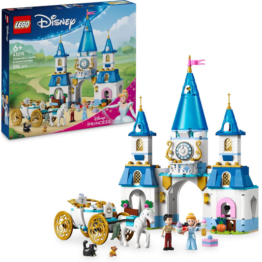 LEGO Castello e carrozza di Cenerentola 43275