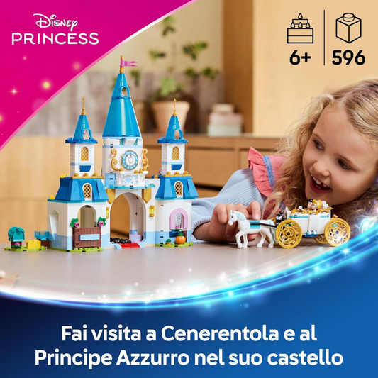 LEGO Castello e carrozza di Cenerentola 43275