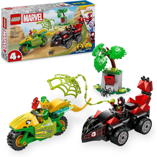 LEGO Inseguimento sui dino-veicoli di Spin ed Electro 11198