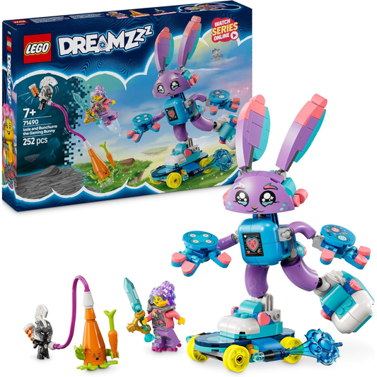 LEGO Izzie e il coniglietto del gaming Bunchurro 71490