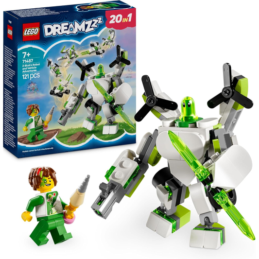 LEGO Le avventure del robot e del veicolo di Z-Blob 71487