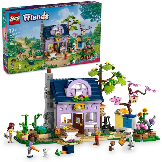 LEGO Casa degli apicoltori e giardino fiorito 42669