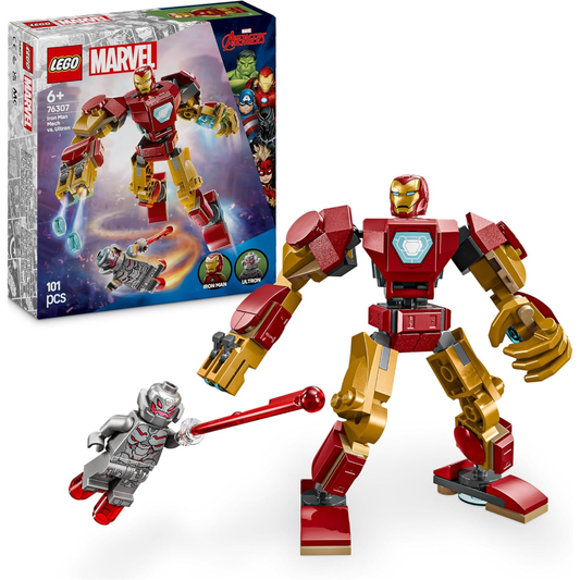 LEGO Mech di Iron Man contro Ultron 76307