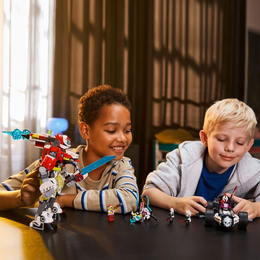 LEGO Mech tigre di Cooper e Bolide di Zero 71497