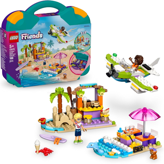 LEGO Valigia creativa da spiaggia e da viaggio 42672