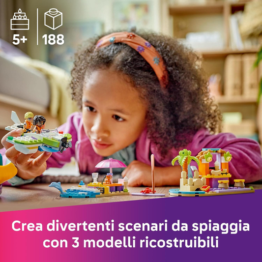 LEGO Valigia creativa da spiaggia e da viaggio 42672