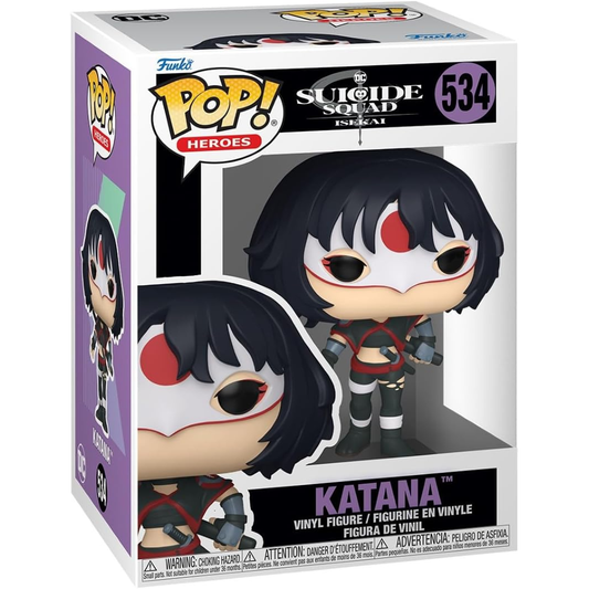 Funko Pop Dc Comics: Suicide Squad Isekai - Vinyl Figure 534 Katana 9cm 28/02/25