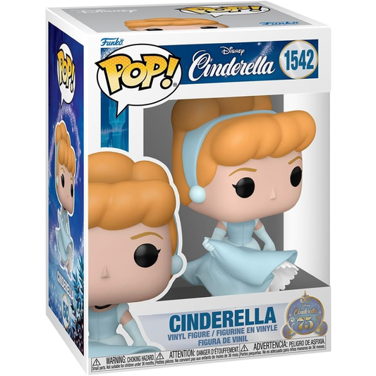 Funko Pop Disney: Cinderella 75th Anniversary - Pop Funko Vinyl Figure 1542 Cinderella 9 Cm