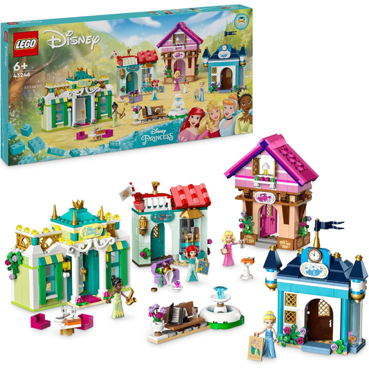 LEGO Avventura al mercato Principesse Disney 43246