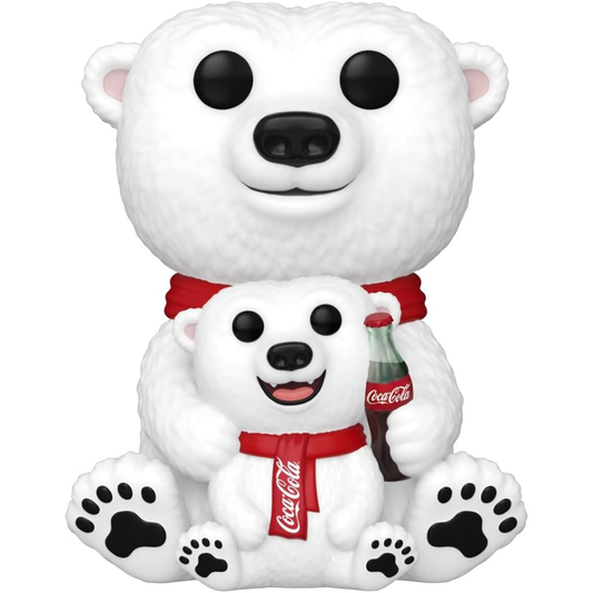 Funko Pop Coca-Cola - Pop & Buddy - Vinyl Figure 241 Bear & Cub 9cm 31/10/24