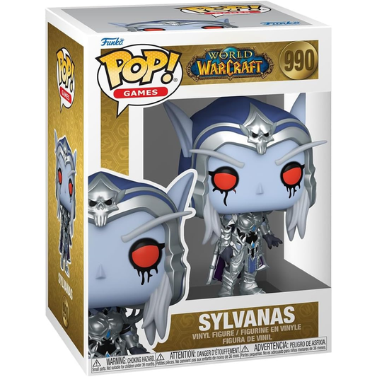 FUNKO POP WARCRAFT VINYL FIGURE 990 SYLVANAS 9CM 30/09/24