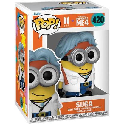 Funko Pop Cattivissimo Me X Bts - Vinyl Figure 420 Suga 9cm 30/09/24