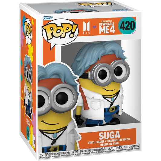 Funko Pop Cattivissimo Me X Bts - Vinyl Figure 420 Suga 9cm 30/09/24