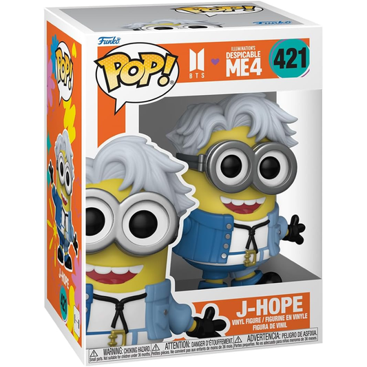 Funko Pop Cattivissimo Me X Bts - Vinyl Figure 421 J-Hope 9cm 30/09/24