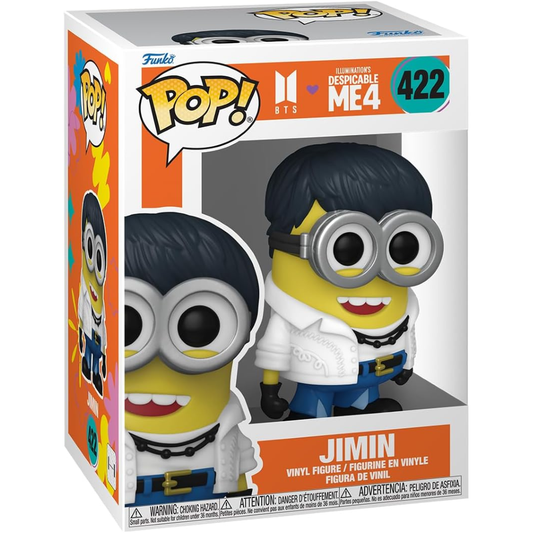 Funko Pop Cattivissimo Me X Bts - Vinyl Figure 422 Jimin 9cm 30/09/24