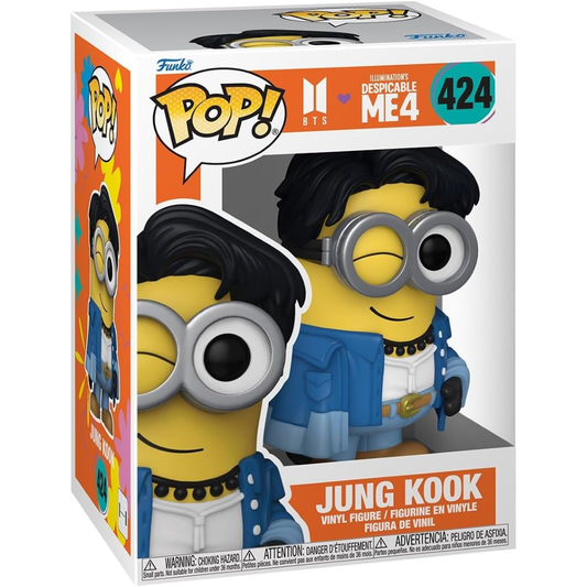 Funko Pop Cattivissimo Me X Bts - Vinyl Figure 424 Jung Kook 30/09/24