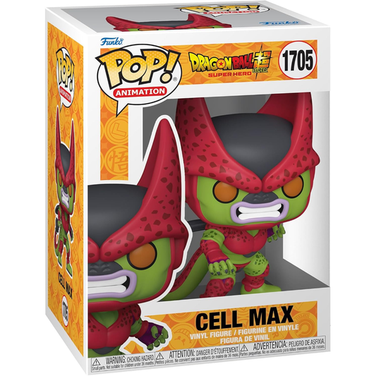 Funko Pop Dragon Ball: Super Hero - Vinyl Figure 1705 Cell Max 30/09/24