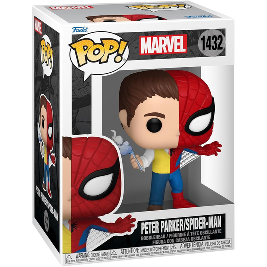 Funko Pop Marvel - Vinyl Figure 1432 Split Spider-Man/ Peter Parker 9cm 30/11/24