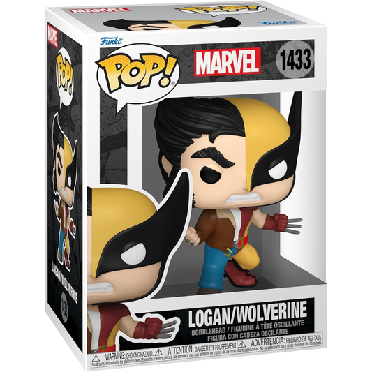Funko Pop Marvel - Vinyl Figure 1433 Split Wolverine/ Logan 9cm 30/11/24