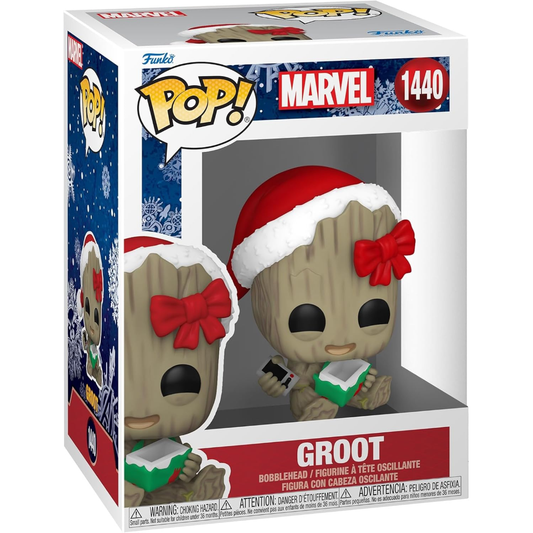 Funko Pop Marvel: Holiday - Pop Funko Vinyl Figure 1440 Groot 9cm 30/09/24