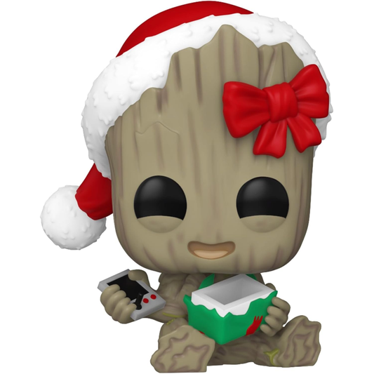 Funko Pop Marvel: Holiday - Pop Funko Vinyl Figure 1440 Groot 9cm 30/09/24