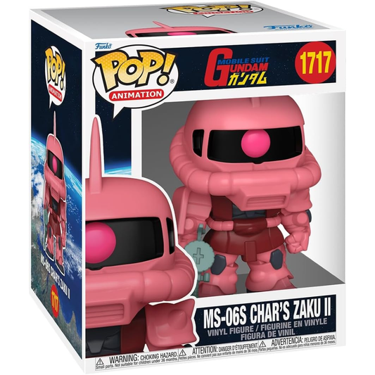 Funko Pop Mobile Suit Gundam - Pop Funko Vinyl Figure 1717 Char's Zaku Ii 9cm 30/11/24