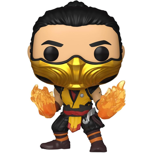Funko Pop Mortal Kombat Vinyl Figure 1021 Scorpion 9cm 30/09/24