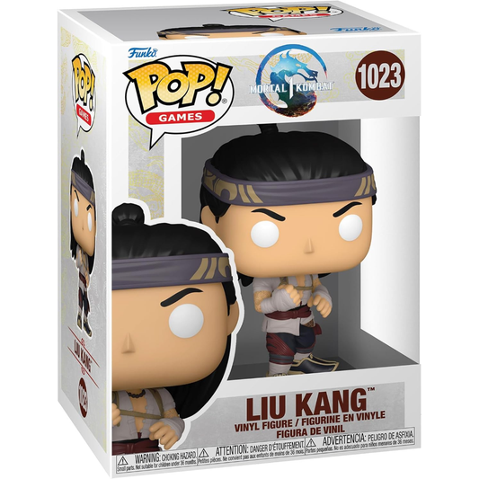Funko Pop Mortal Kombat Vinyl Figure 1023 Liu Kang (Gold On Fire) 9cm 30/09/24