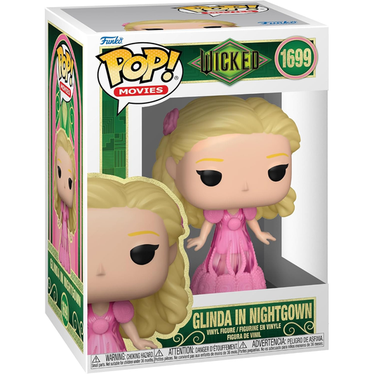 Funko Pop Wicked - Vinyl Figure 1699 Glinda (Nightgown) 9cm 30/11/24