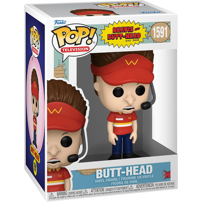 Funko Pop Beavis & Butt-Head - Pop Funko Vinyl Figure 1591 Butt-Head 30/09/24