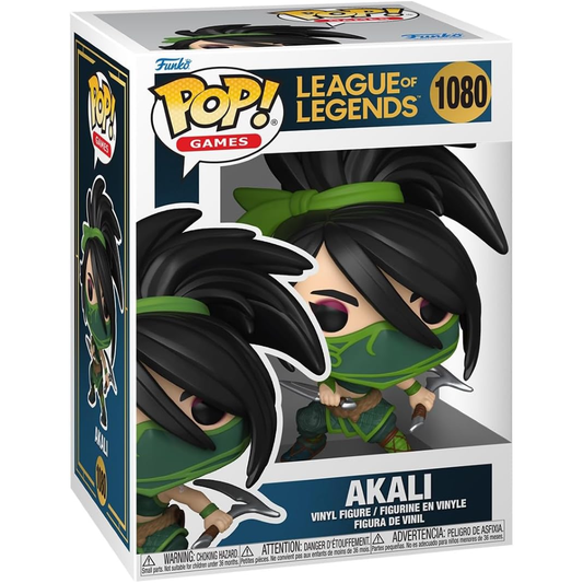 Funko Pop Arcane: League Of Legends - Vinyl Figure 1080 Akali 9cm 31/05/25