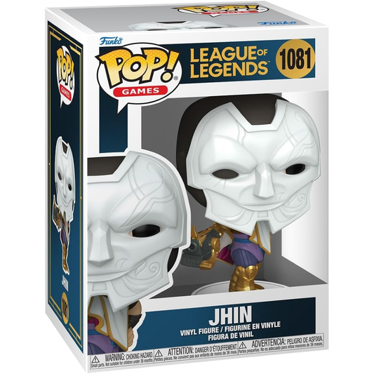 Funko Pop Arcane: League Of Legends - Vinyl Figure 1081 Jhin 9cm 31/05/25