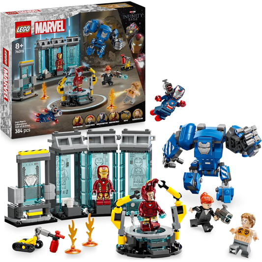 LEGO Laboratorio di Iron Man: Sala delle Armature 76315