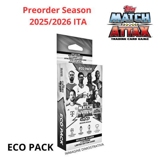 Preordine Topps - Match Attax Season 25/26 - Eco Pack Release