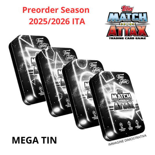 Preordine Topps - Match Attax Season 25/26 - Mega Tin Release