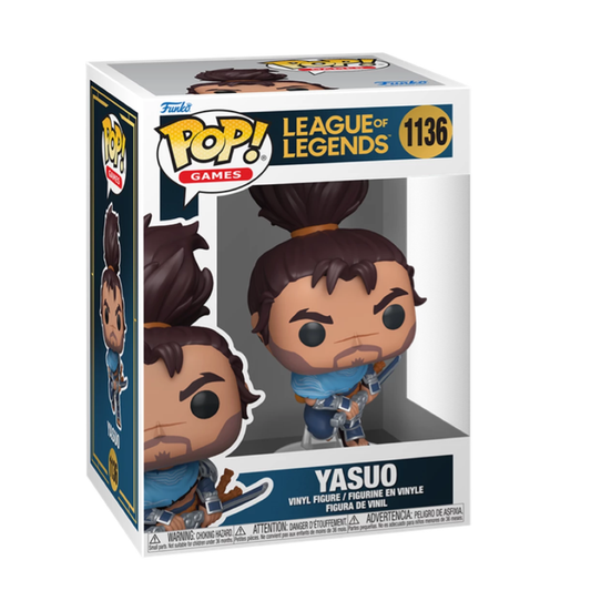 PREORDINE Funko POP! Games: League of Legends – Yasuo 1136