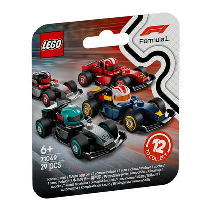LEGO Minifigures Monoposto di F1 Set Completo 12 Auto da Collezione 71048