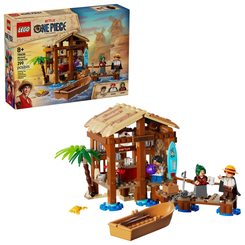 LEGO One Piece - La capanna del Villaggio Foosha - 75636