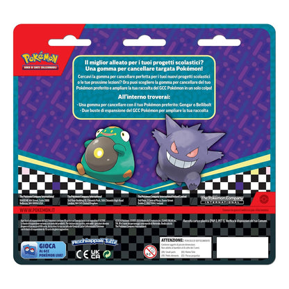 Pokemon - Confezione con Gomma "Back to School 2024" 01/07/24