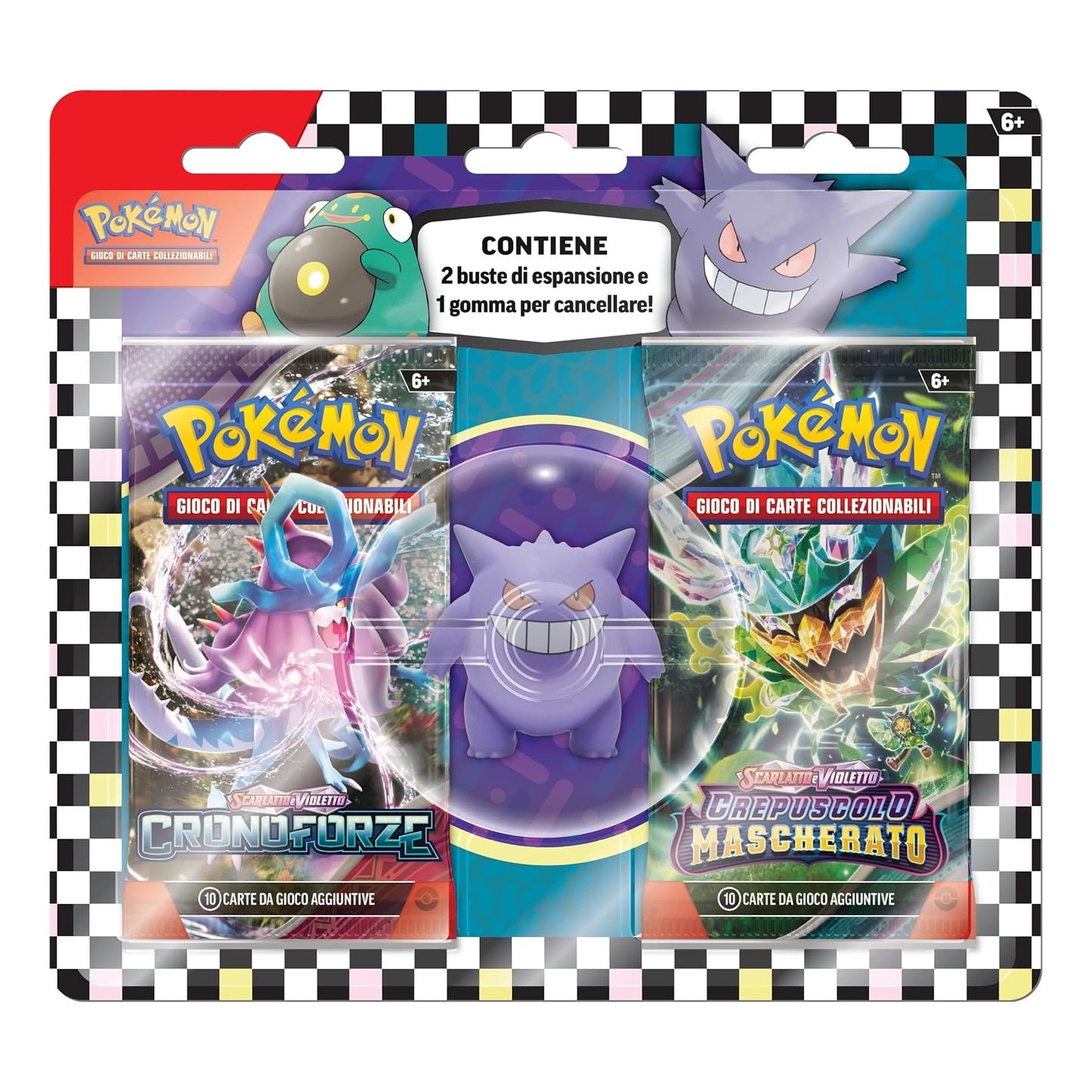 Pokemon - Confezione con Gomma "Back to School 2024" 01/07/24