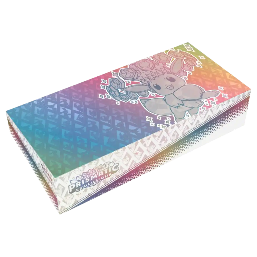 Pokémon Super Premium Collection – Evoluzioni Prismatiche | Eevee-ex ITA | 15 Buste | Uscita 16/05/2025