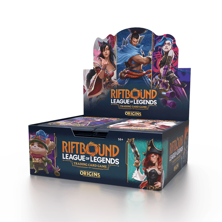 LoL Riftbound: Origins – Booster Display | 24 Bustine | TCG League of Legends EN | Ottobre 2025