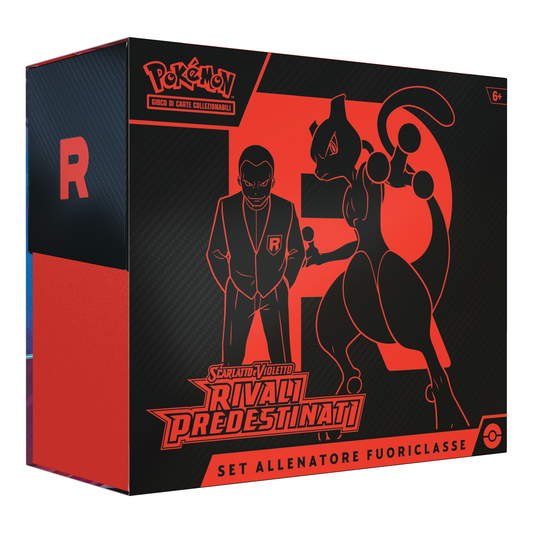 Pokemon ETB Rivali Predestinati 10 - Set Allenatore Fuoriclasse Scarlatto e Violetto