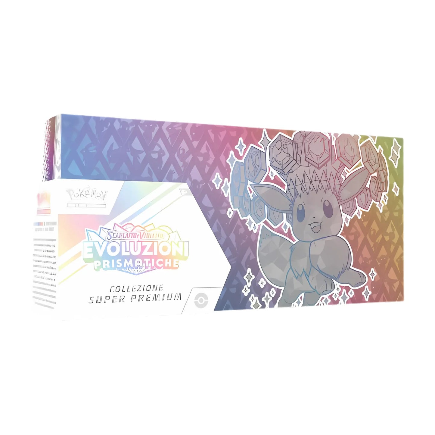 Pokémon Super Premium Collection – Evoluzioni Prismatiche | Eevee-ex ITA | 15 Buste | Uscita 16/05/2025