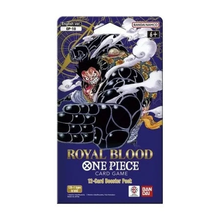 One Piece Card Game OP-10 Royal Blood – Bustina Singola (12 Carte) ENG